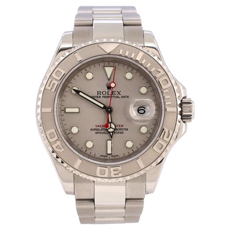 rolex oyster steel yachtmaster.